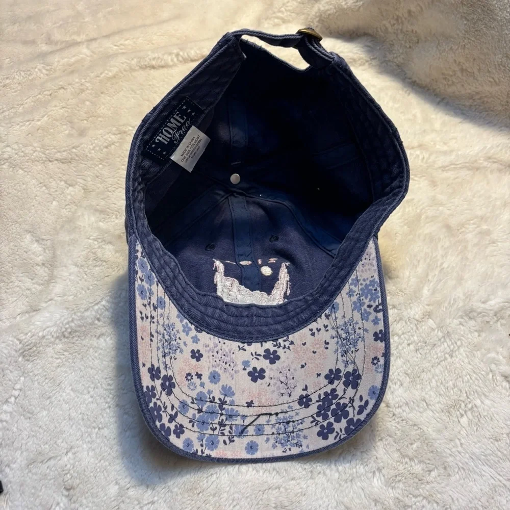 🇺🇸 NWT Kids Hat Zion National Park Blue Purple Adventure Cap Home Free Embroider